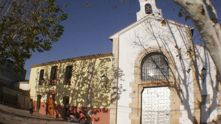 Ermita de La Marxuquera, una pedanía de Gandia, que fue construida por los vecinos pero se la ha quedado el arzobispado.