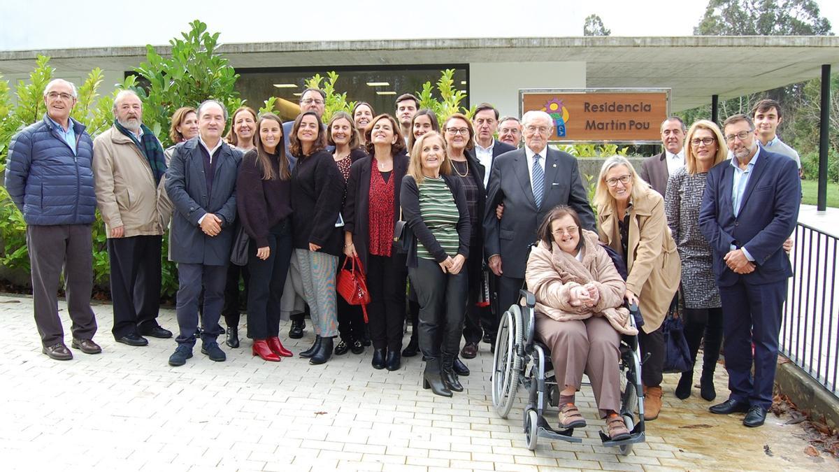 Inauguración de la residencia Martín Pou, en 2019