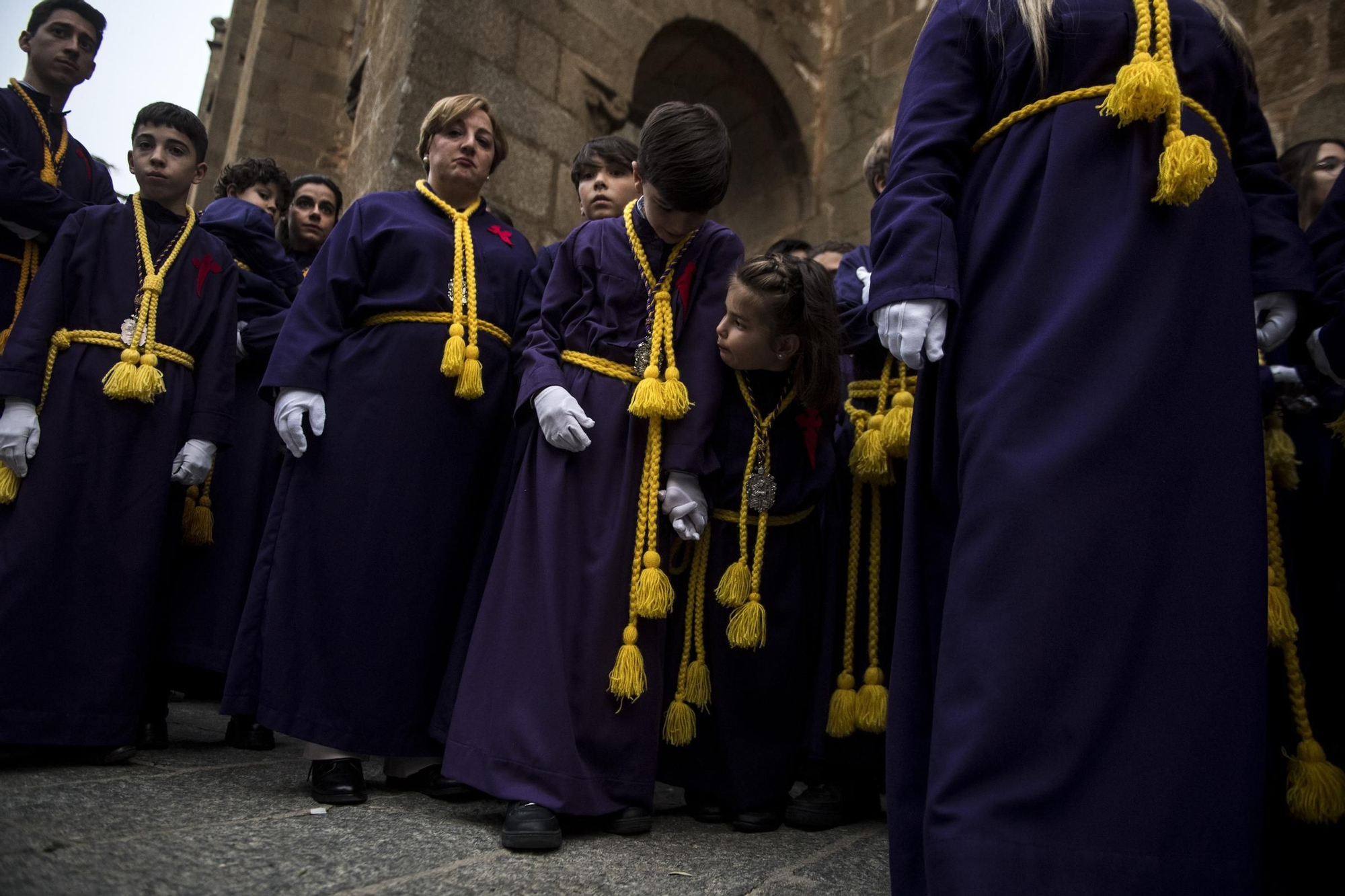 Así ha sido la procesión del Silencio del Nazareno de Cáceres