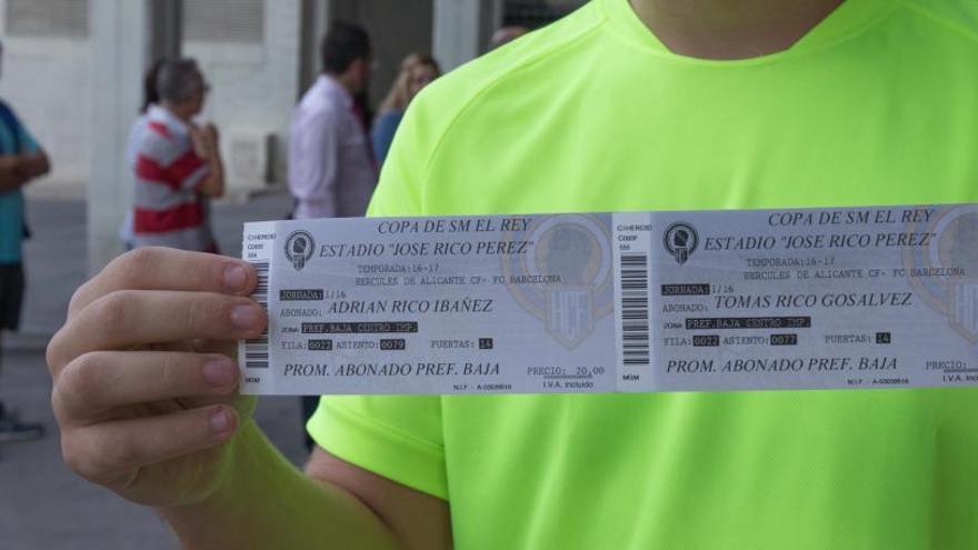 El Hércules roza las 8.000 entradas vendidas para el partido ante el Barça