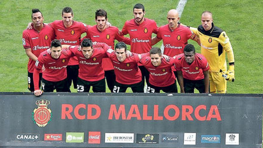 Once titular del Mallorca que se enfrentó al Córdoba el pasado domingo.