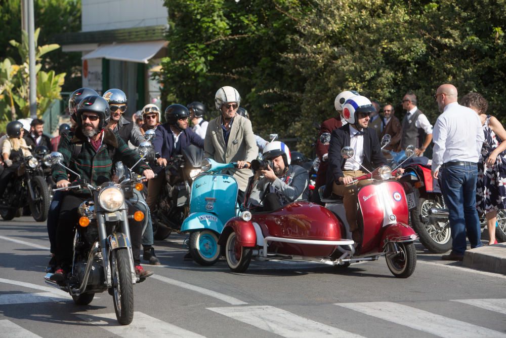 Motos custom y vintage invaden Alicante para luchar contra el cáncer de próstata