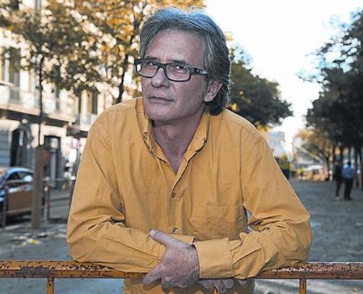 El novel·lista Joan Carreras.