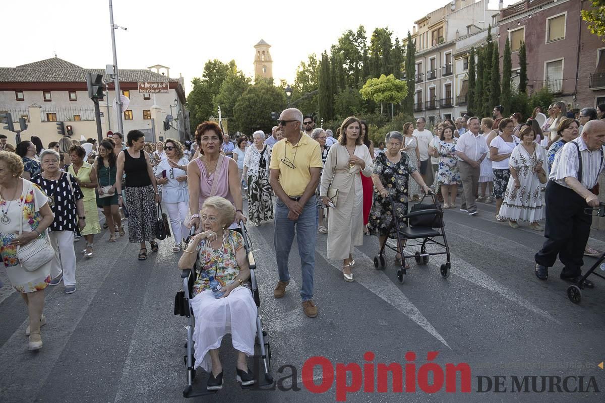 Procesión de la Virgen del Carmen en Caravaca