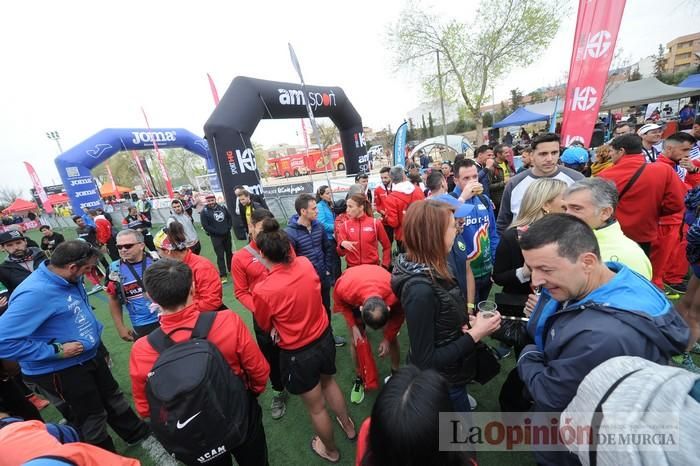 Llegada y entrega de trofeos de El Valle Trail