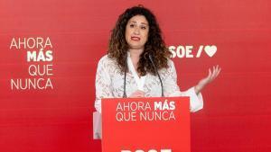 La portavoz adjunta de la Comisión Ejecutiva Federal del PSOE, Enma López