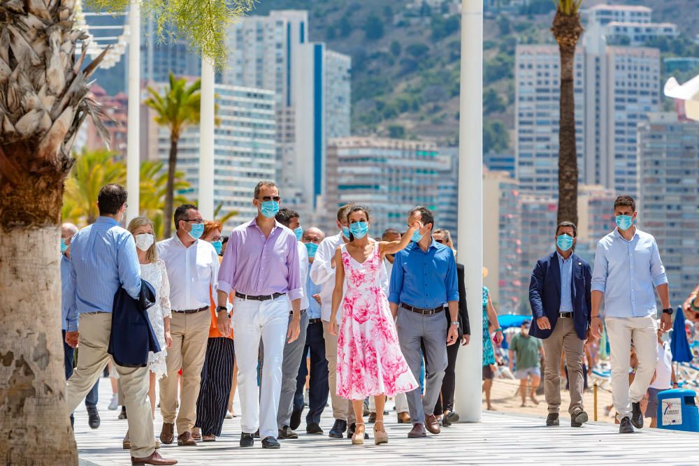 Visita de los Reyes a Benidorm