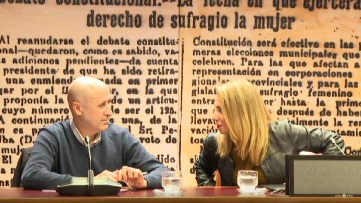 Miguel Polo en la comisión de investigación de la dana en el Senado