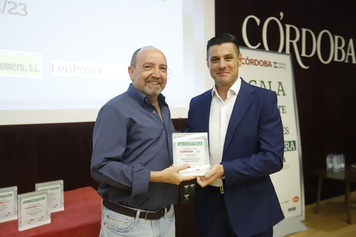 Premio mejor trayectoria: Manuel Sánchez Barona y Francisco Javier Romero.