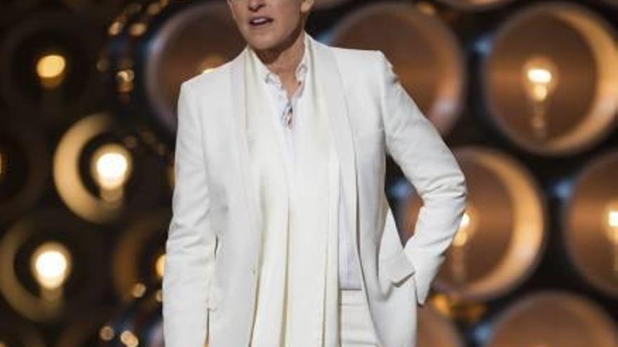 La actriz y presentadora Ellen DeGeneres.