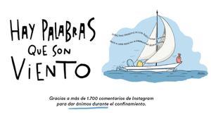 Nuevo libro ’Hay palabras que son viento’.