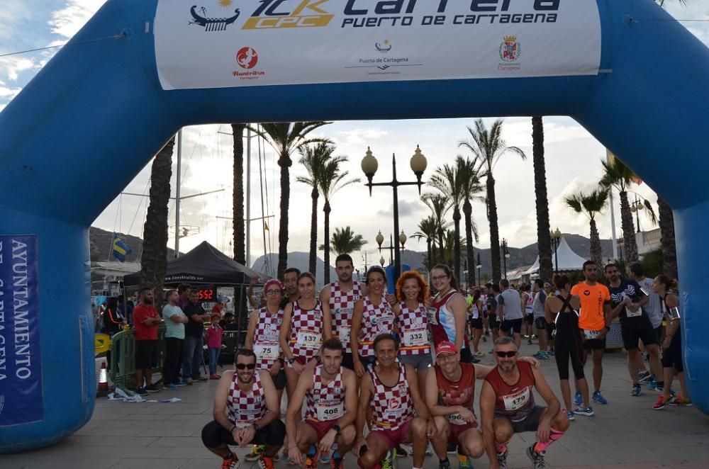 La Carrera Puerto de Cartagena encumbra a Franco y Del Solar