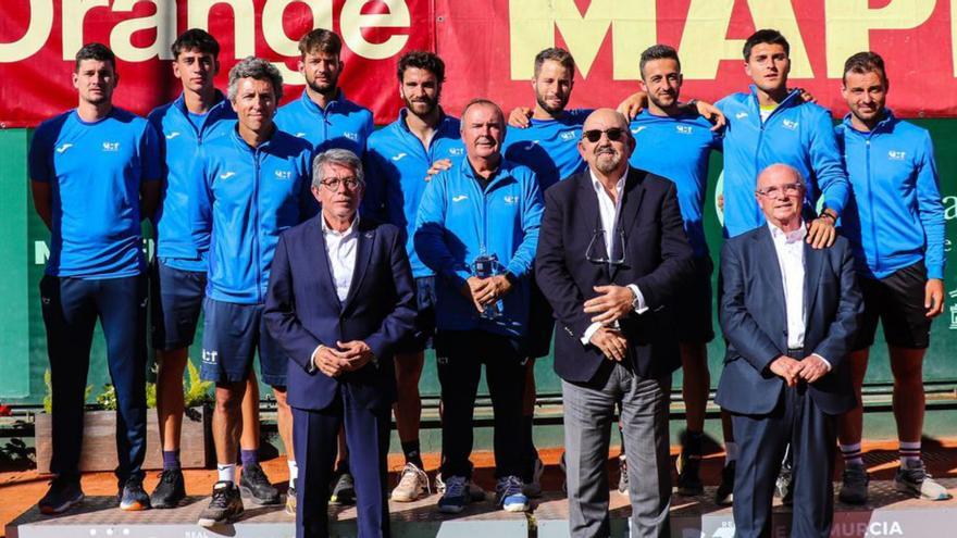 El equipo de Real Murcia Club de Tenis.