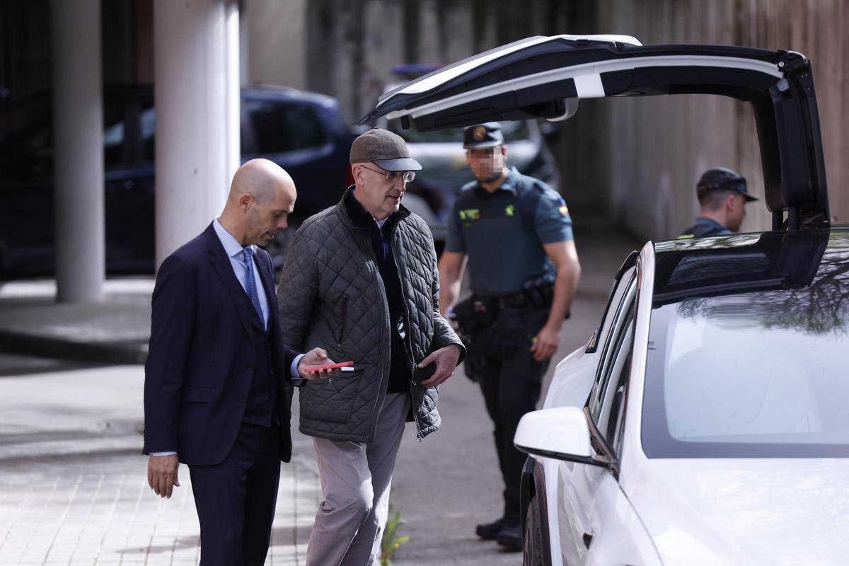 El abogado Tomás González Cueto tras dejarle libre la jueza del caso Supercopa
