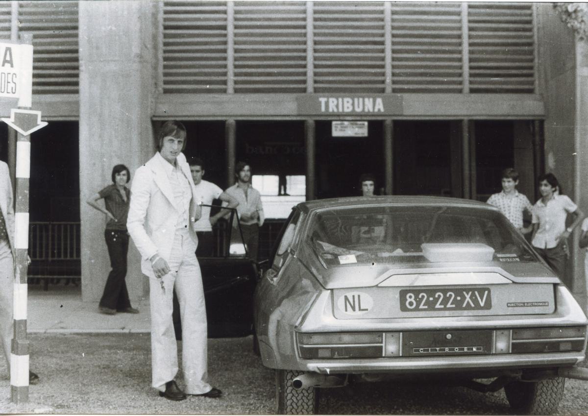 Cruyff marcando estilo el año 1973
