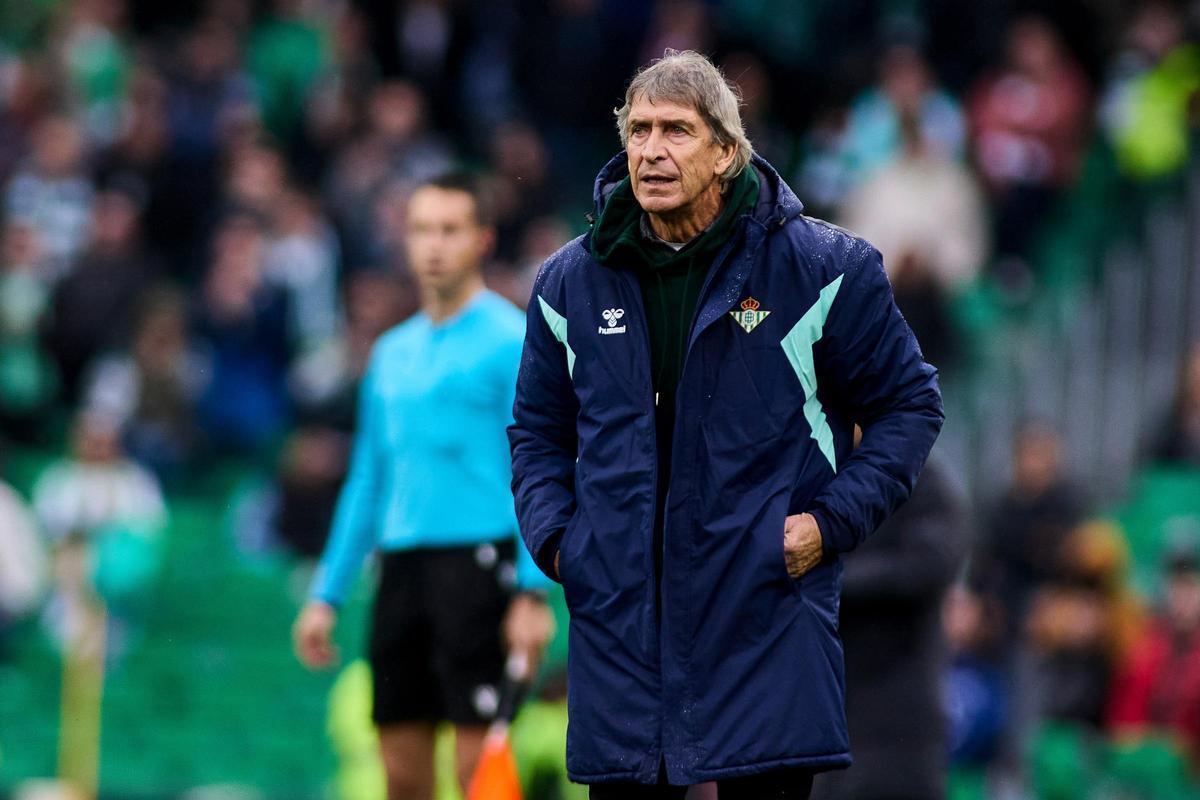 Manuel Pellegrini, entrenador del Real Betis