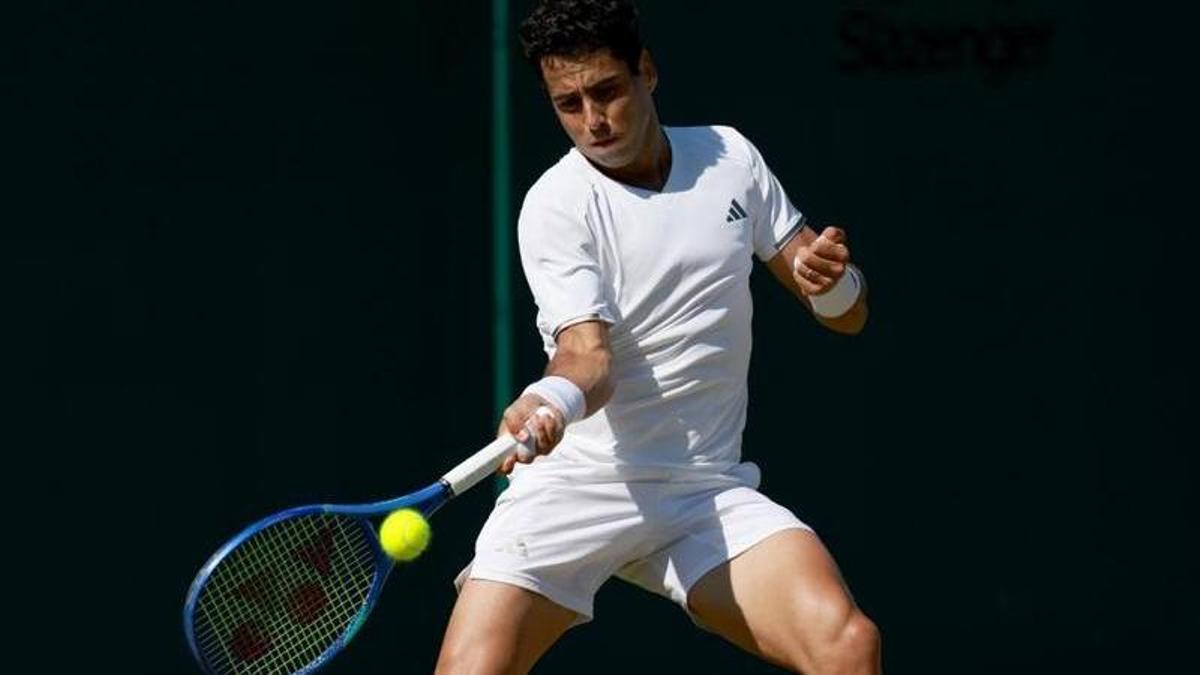 Jaume Munar, durante su partido ante Jacob Fearnley