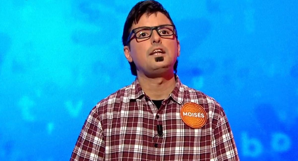 Moisés no se cree el fallo que ha realizado en su rosco de 'Pasapalabra'