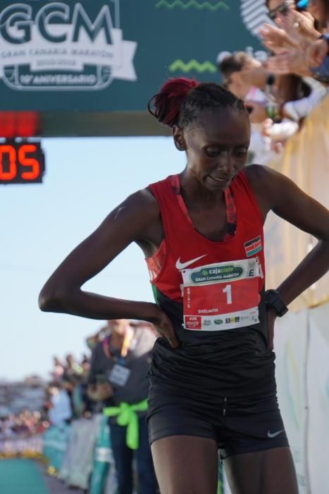 Shelmith Nyawira Muriuki fue la ganadora de la categoría femenina 42k