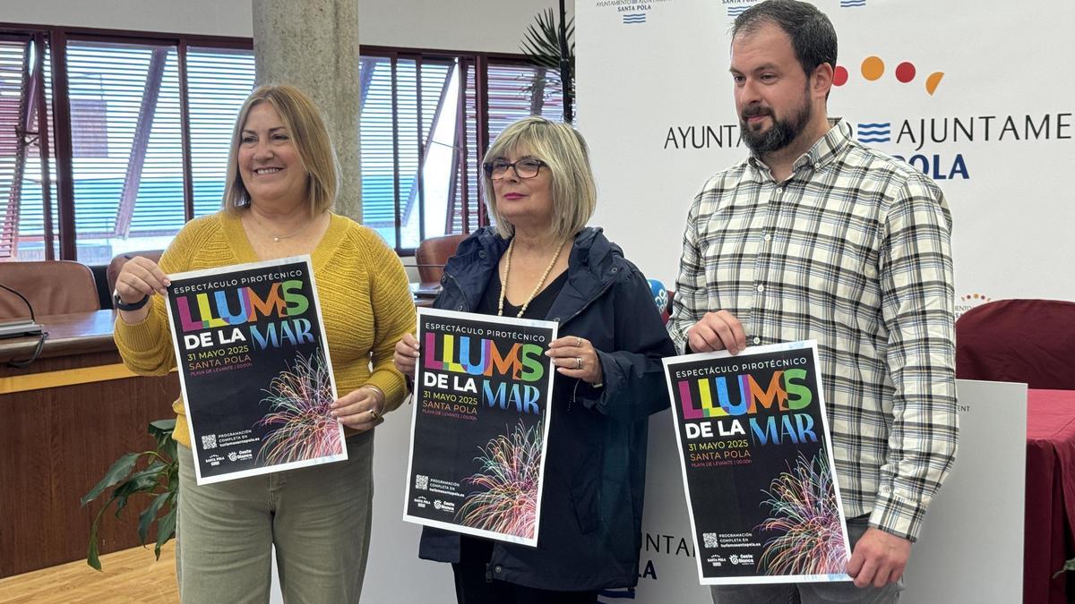 Presentación de la iniciativa Llums de la Mar en Santa Pola