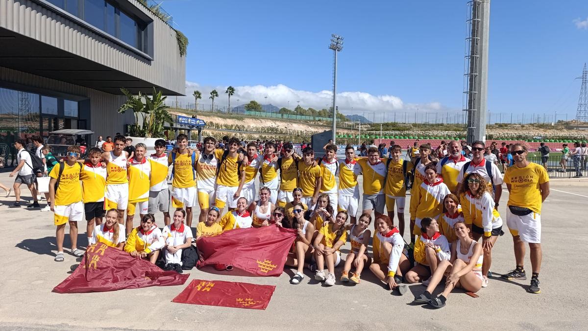 Selección murciana en el Campeonato de España