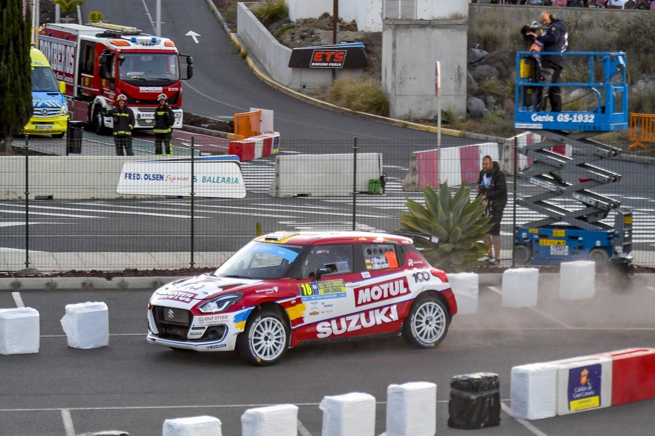 Tramo espectáculo del Rally Islas Canarias