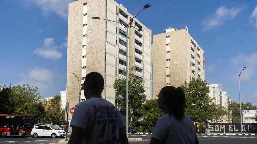 Grupo Rueda construido en los años 60 en València.