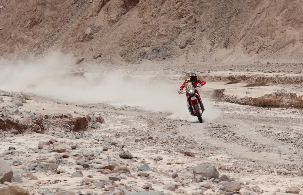 Las imágenes de la cuarta etapa del Dakar