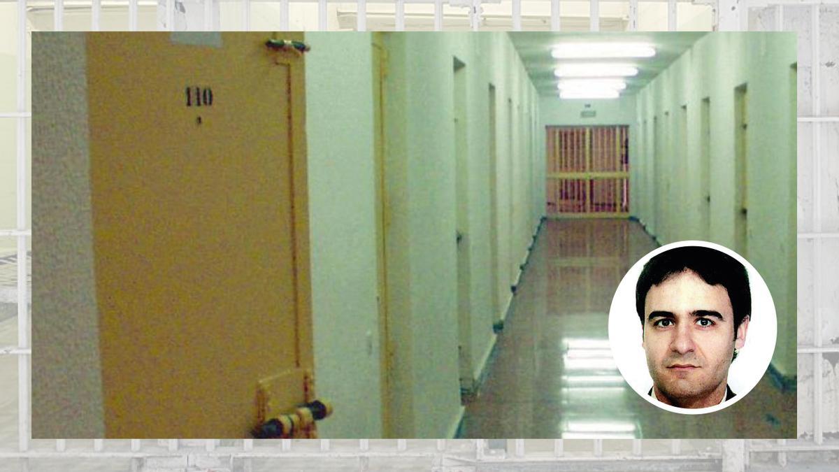 Imagen de las dependencias de la cárcel de Herrera La Mancha, donde cumple su condena el asesino en serie.