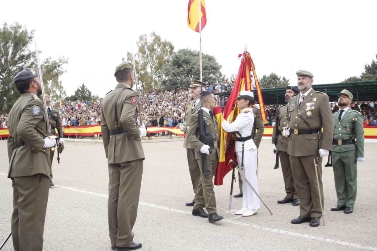 Jura de bandera en el Cefot de Cáceres