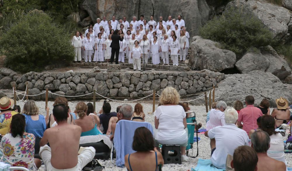 Konzert im Torrent de Pareis: Chorklänge in der Felsenschlucht