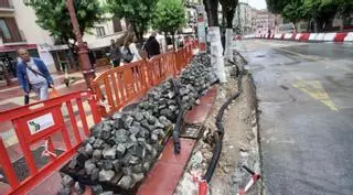 El Ayuntamiento paraliza las obras de plaza Camachos por los adoquines