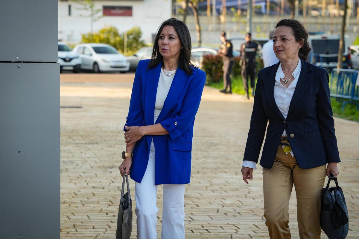 David Sánchez declara en los juzgados de Badajoz