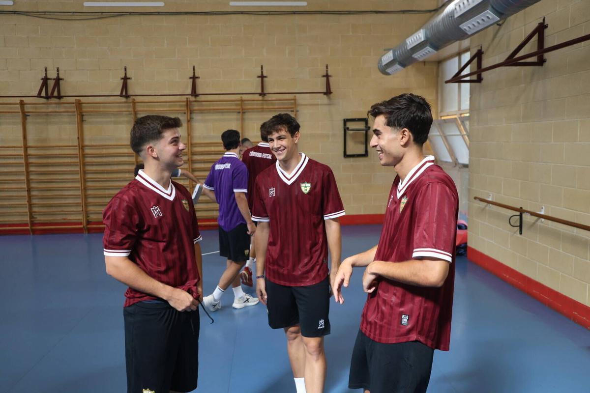 El primer entrenamiento de la pretemporada del Córdoba Futsal, en imágenes El primer entrenamiento de la pretemporada del Córdoba Futsal, en imágenes