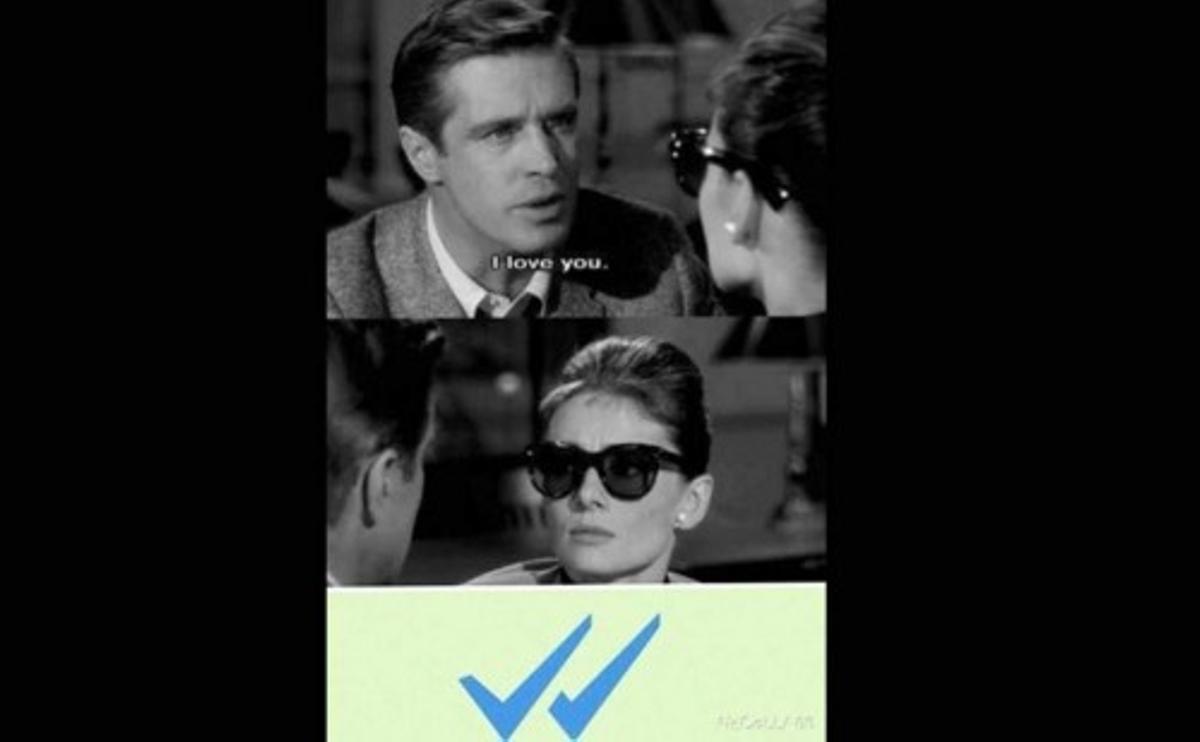 Los memes del doble check de Whatsapp Los memes del doble check de Whatsapp