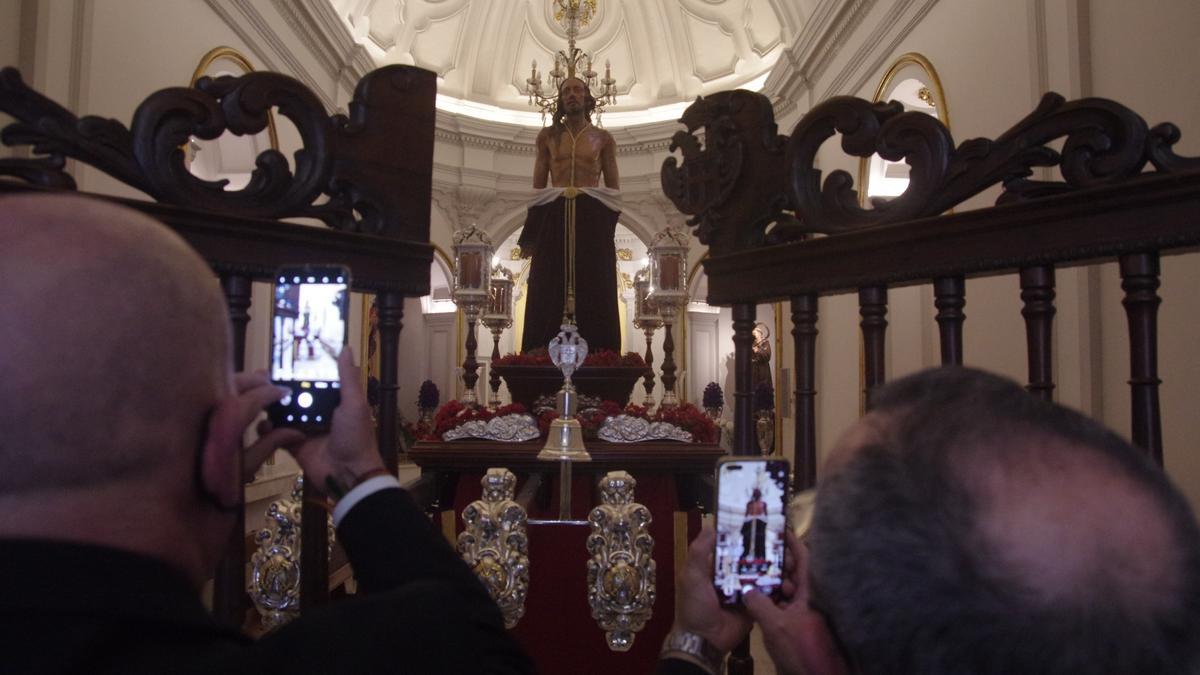 Zamarrilla ha suspendido el vía crucis en la Amargura del Cristo del Santo Suplicio.