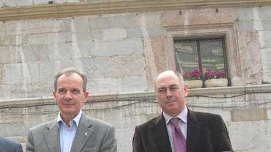 Adolfo Rodríguez Asensio (izquierda) e Ignacio Alonso.