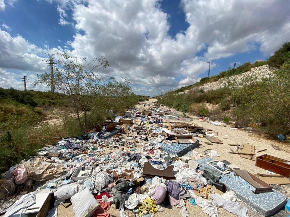 Barranco de Crevillent en la actualidad, imágenes cedidas por el ayuntamiento