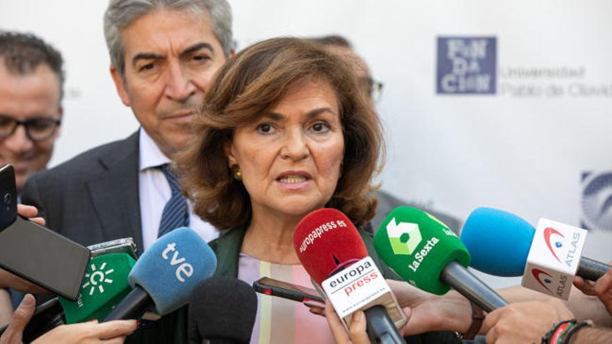 Carmen Calvo: "El nuncio se ha saltado una ley española"