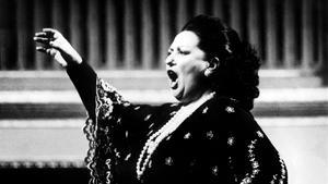 Monstserrat Caballé, durante un concierto en Viena, en 1979.