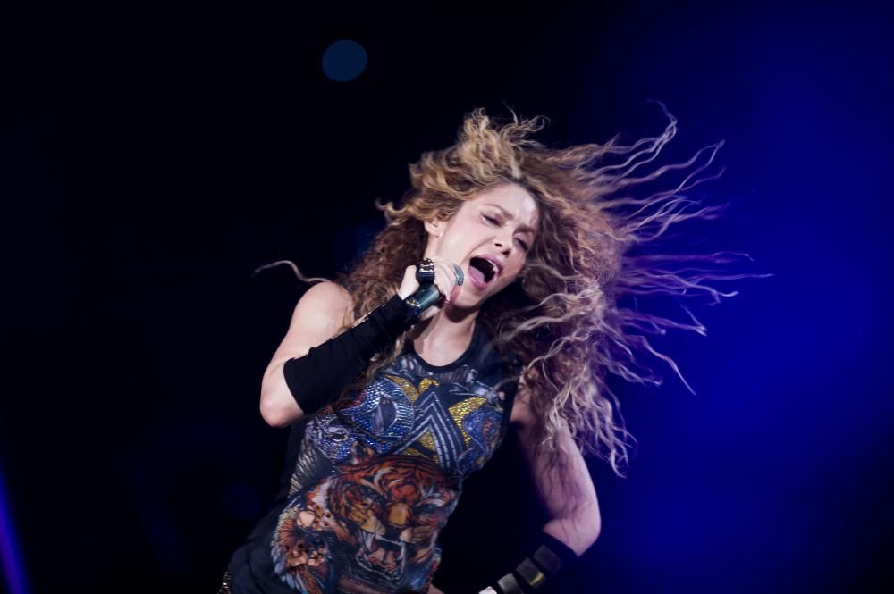 Shakira en A Coruña: concierto en el Coliseum