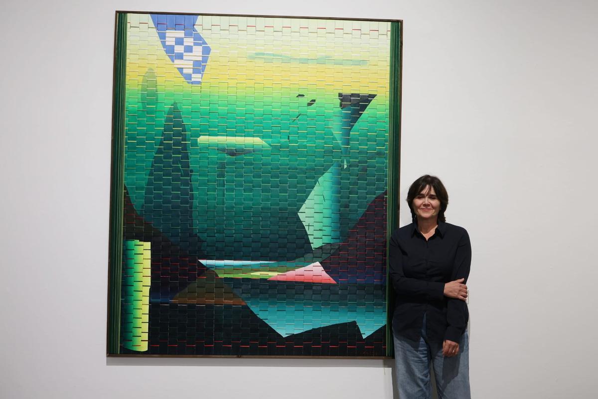 Mónica Jover, con su obra premiada