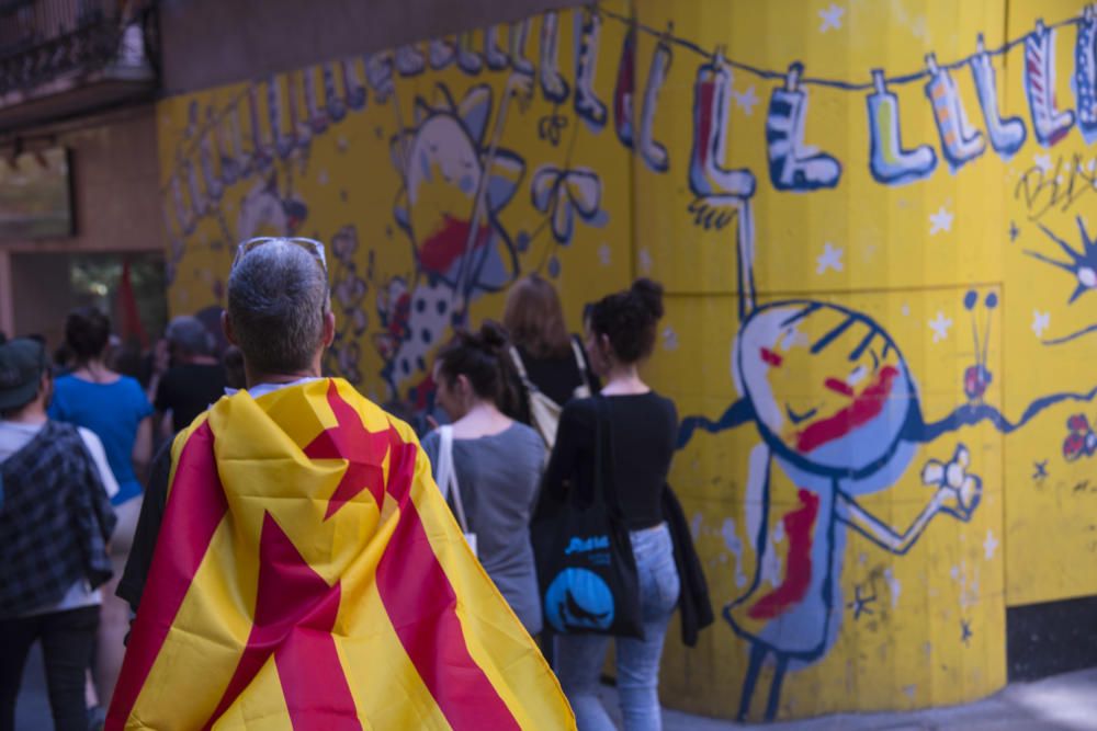 Manifestació de l'1 de maig a Manresa