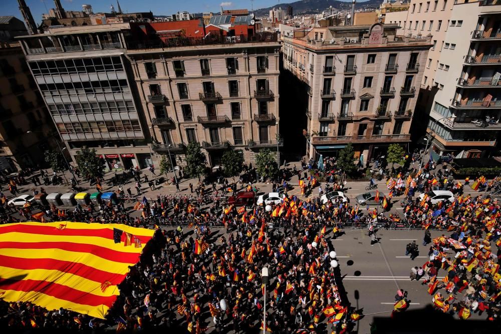 Manifestación de Sociedad Civil Catalana