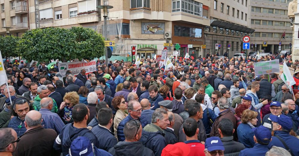 Así ha sido la manifestación de los agricultores