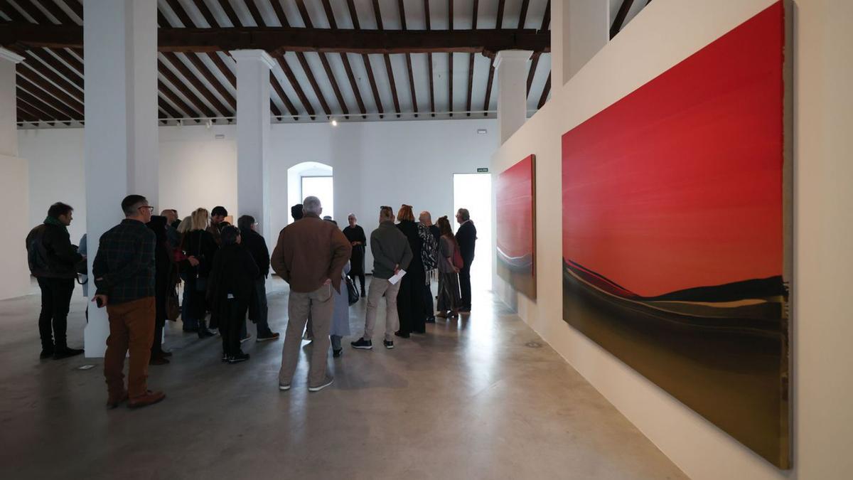 Inauguración de la acutual exposición ‘Focus VI’ en el MACE. | MARCELO SASTRE