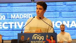 El presidente de las NNGG de los populares en Madrid, Ignacio Dancausa
