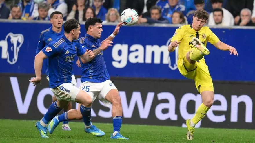 Reparto de puntos entre el Real Oviedo y el Villarreal CF