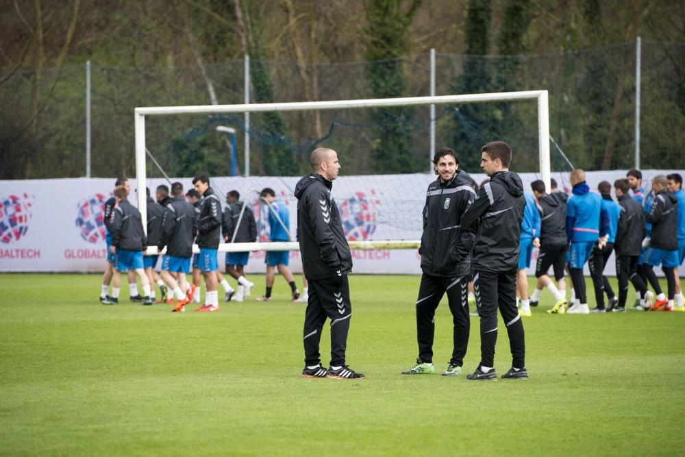 Entrenamiento del Real Oviedo