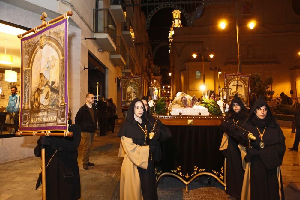 Procesión del Santo Entierro ayer